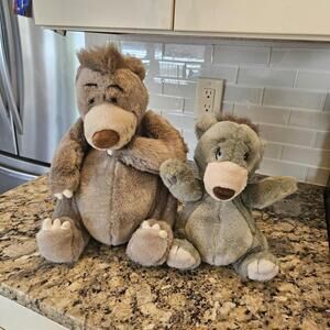 Disney Jungle Book Baloo 13" & Baloo Cub 9"